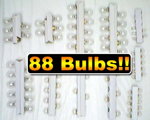 Assorted volt light bulbs - assorted, 6