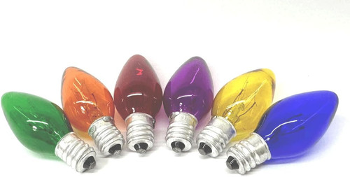 Six assort colors night light - assort,